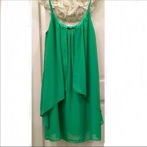 NWT ABS  Allen Schwartz Kelly Green Dress Size 6